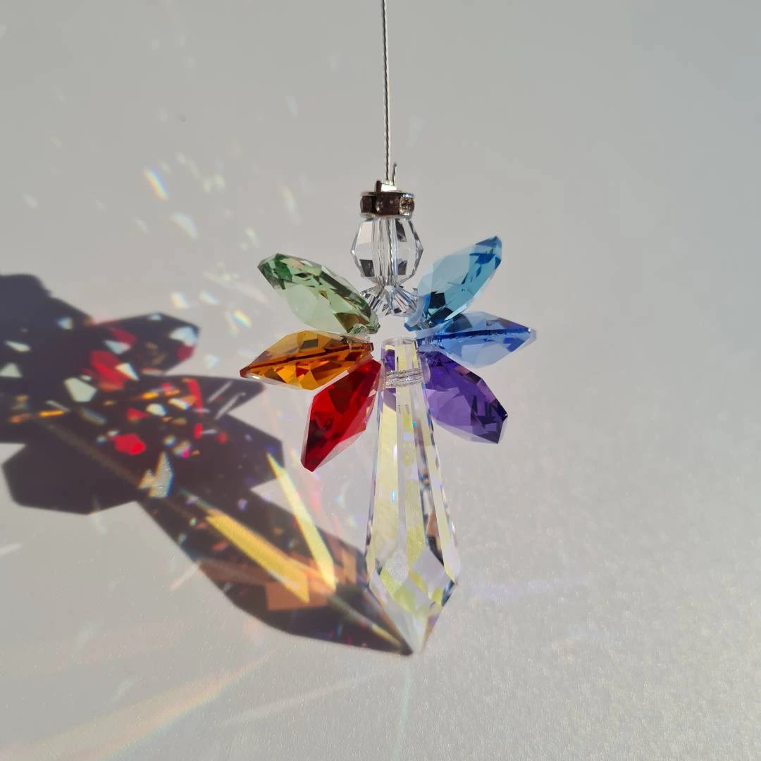 suncatcher ange cristal & protection