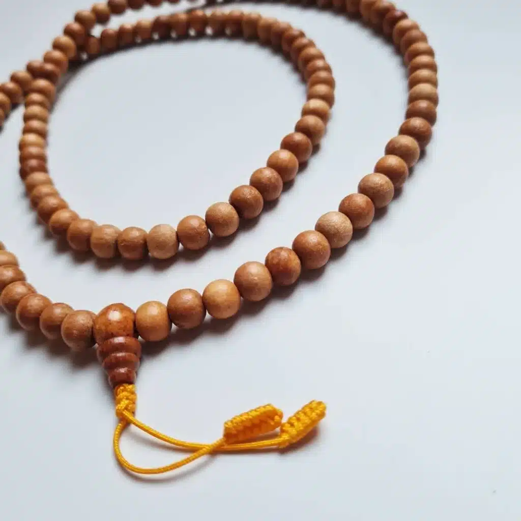 comment attirer les bonnes energies mala collier pierre naturelle bois naturel 8mm olistic