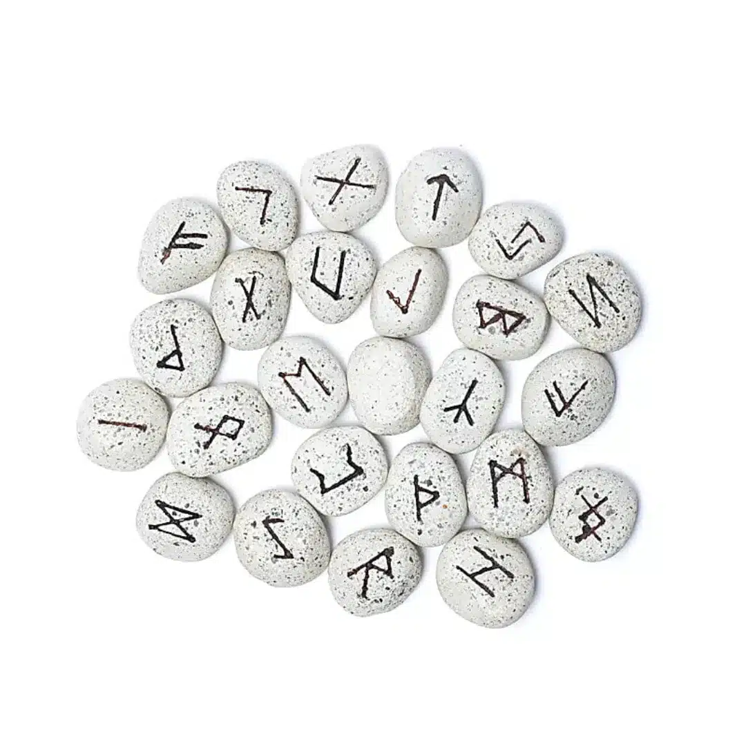 runes divinatoires en céramique "intuition"
