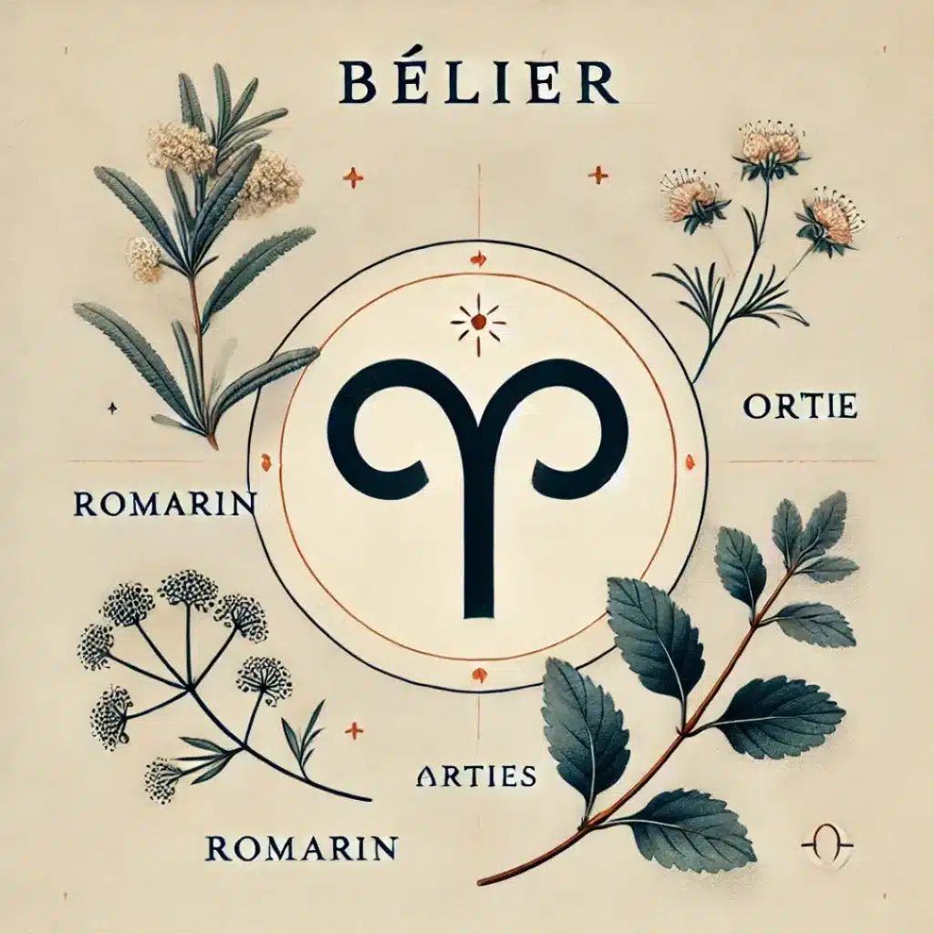 astro plantes tisanes infusions astrologique belier